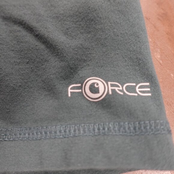 Carhartt Force Relaxed Fit Graphic Tee Men's Large Blue Green - Picture 3 of 7